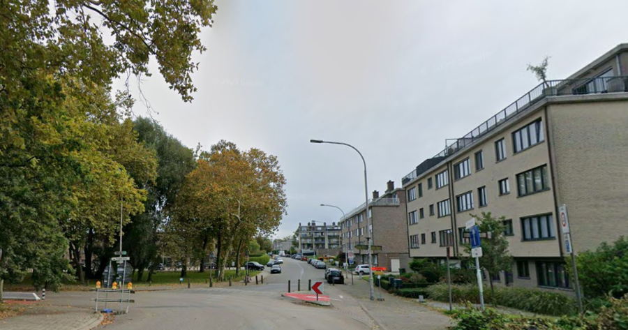 Heraanleg kruispunt Lenaart De Landrelaan